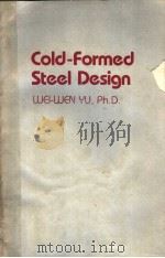 COLD-FORMED STEEL DESIGN     PDF电子版封面    WEI-WEN YU 