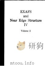 EXAFS AND NEAR EDGE STRUCTURE Ⅳ VOLUME 2     PDF电子版封面    P.LAGARDE  D.RAOUX  J.PETIAU 