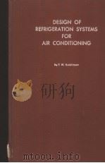 DESIGN OF REFRIGERATION SYSTEMS FOR AIR CONDITIONING（ PDF版）