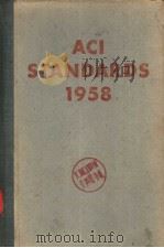 ACI STANDARDS 1958     PDF电子版封面     