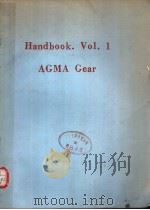 HANDBOOK AGMA GEAR VOLUME 1     PDF电子版封面     
