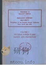 NUCLEAR ENERGY MATURITY VOLUME 5 NUCLEAR POWER PLANT SAFETY AND PROTECTION     PDF电子版封面  0080208487   