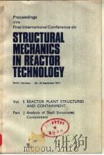 PROCEEDINGS OF THE FIRST INTERNATIONAL CONFERENCE ON STRUCTURAL MECHANICS IN REACTOR TECHNOLOGY VOL.（ PDF版）
