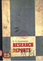 RESEARCH REPORTS     PDF电子版封面    U.S.GOVERNMENT 