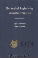 MECHANICAL ENGINEERING LABORATORY PRACTICE     PDF电子版封面    E.AMBROSIUS D. FELLOWS 