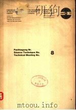 INTERNATIONALE FACHMESSE FUR DIE KERNTECHNISCHE INDUSTRIE NUCLEX 72  NO.8     PDF电子版封面     