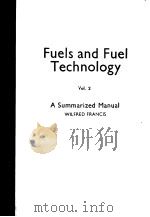 FUELS AND FUEL TECHNOLOGY VOLUME 2     PDF电子版封面     