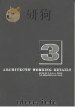 ARCHITECTS'WORKING DETAILS VOLUME 3     PDF电子版封面     