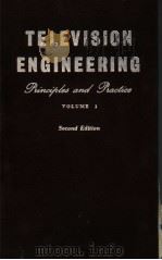 TELEISION ENGINEERING PRINCIPLES AND PRACTICE VOLUME 1（1963 PDF版）