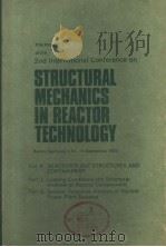 PREPRINTS OF THE 2ND INTERNATIONAL CONFERENCE ON STRUCTURAL MECHANICS IN REACTOR TECHNOLOGY  VOL.4 R     PDF电子版封面    THOMAS A.JAEGER 