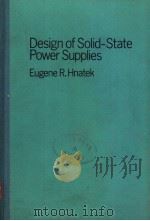 DESIGN OF SOLID-STATE POWER SUPPLIES（1971 PDF版）