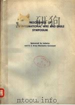 PROCEEDINGS OF 21ST INTERNATIONAL WIRE AND CABLE SYMPOSIUM（1972 PDF版）
