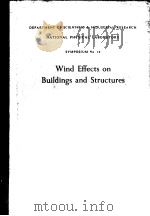 WIND EFFECTS ON BUILDINGS AND STRUCTURES VOLUME 1   1965  PDF电子版封面     