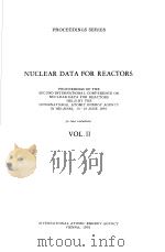 NUCLEAR DATA FOR REACTORS  VOL.2   1970  PDF电子版封面     
