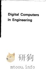 DIGITAL COMPUTERS IN ENGINEERING     PDF电子版封面     