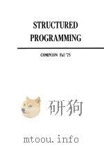 STRUCTURED PROGRAMMING     PDF电子版封面     