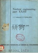 NUCLEAR ENGINEERING PART 23     PDF电子版封面     
