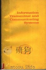 INFORMATION TRANSMITTAL AND COMMUNICATION SYSTEMS（ PDF版）