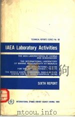 IAEA LABORATORY ACTIVITIES  SIXTH REPORT     PDF电子版封面     