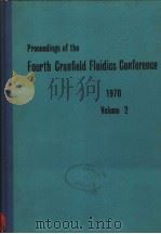 PROCEEDINGS OF THE FOURTH CRANFIELD FLUIDICS CONFERENCE  VOLUME 2 1970     PDF电子版封面     