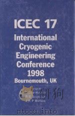 INTERNATIONAL CRYOGENIC ENGINEERING CONFERENCE 1998  ICEC 17（ PDF版）