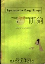SUPERCONDUCTIVE ENERGY STORAGE     PDF电子版封面     