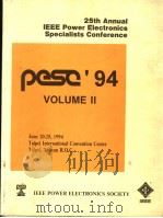PESC.94 VOLUME 2     PDF电子版封面     