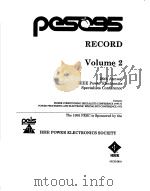 1955 IEEE POWER ELECTRONINCS SPECIALISTS CONFERENCE VOLUME 2（ PDF版）