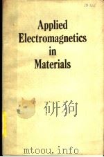 APPLIED ELECTROMAGNETICS IN MATERIALS（ PDF版）