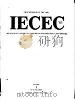 18TH INTERSOCIETY ENERGY CONVERSION ENGINEERING CONFERENCE  VOLUME 1  THERMAL ENERGY SYSTEMS（1983 PDF版）