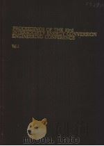 PROCEEDINGS OF THE 23RD INTERSOCIETY ENERGY CONVERSION ENGINEERING CONFERENCE  VOL.1（1988 PDF版）