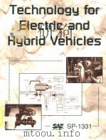 TECHNOLOGY FOR ELECTRIC AND HYBRID VEHICLES   1998  PDF电子版封面  076800151X   