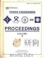 10TH SYMPOSIUM ON FUSION ENGINEERING  PROCEEDINGS  VOLUME 2   1983  PDF电子版封面     