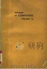 ADVANCES IN COMPUTERS  VOLUME 14   1976  PDF电子版封面  012012114X  MORRIS RUBINOFF MARSHALL C.YOV 