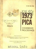 1973 PICA CONFERENCE PROCEEDINGS   1973  PDF电子版封面     