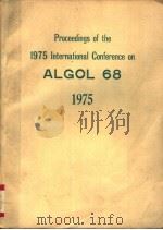 ALGOL 68  PROCEEDINGS OF THE 1975 INTERNATIONAL CONFERENCE ON ALGOL 68（1976 PDF版）