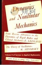 DYNAMICS AND NONLINEAR MECHANICS     PDF电子版封面    N.MINORSKY 