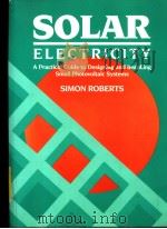 SOLAR ELECTRICITY     PDF电子版封面    SIMON ROBERTS 