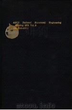 ASCE NATIONAL STRUCTURAL ENGINEERING MEETING 1973  VOLUME 3     PDF电子版封面     