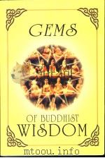 GEMS OF BUDDHIST WISDOM     PDF电子版封面     