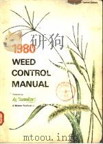1980 WEED CONTROL MANUAL     PDF电子版封面     