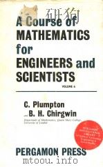 A COURSE OF MATHEMATICS FOR ENGINEERS AND SCIENTISTS VOLUME 6（ PDF版）