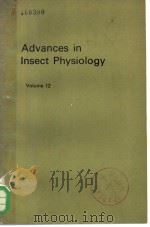 ADVANCES IN INSECT PHYSIOLOGY  VOLUME 12（ PDF版）