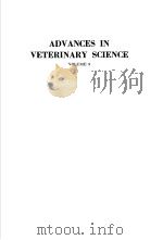 ADVANCES IN VETERINARY SCIENCE 9（1964 PDF版）