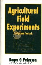 AGRICULTURAL FIELD EXPERIMENTS     PDF电子版封面     
