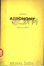 AGRONOMY  VOLUME 31     PDF电子版封面  0120007312   