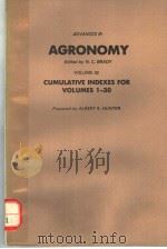 AGRONOMY  VOLUME 32     PDF电子版封面  0120007320   