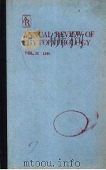 ANNUAL REVIEW OF PHYTOPATHOLOGY  VOLUME 26  1988（ PDF版）