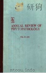 ANNUAL REVIEW OF PHYTOPATHOLOGY  VOLUME 30  1992（ PDF版）