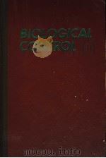 BIOLOGICAL CONTROL   1971  PDF电子版封面    C.B.HUFFAKER 